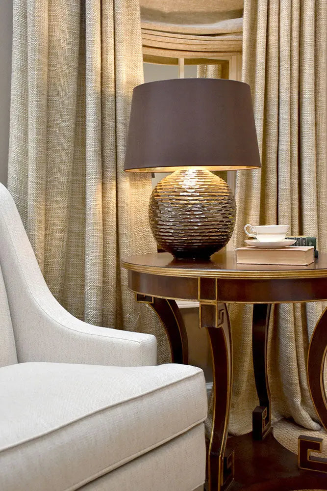 Caesar Table Lamp - Gold — alternate product view 1