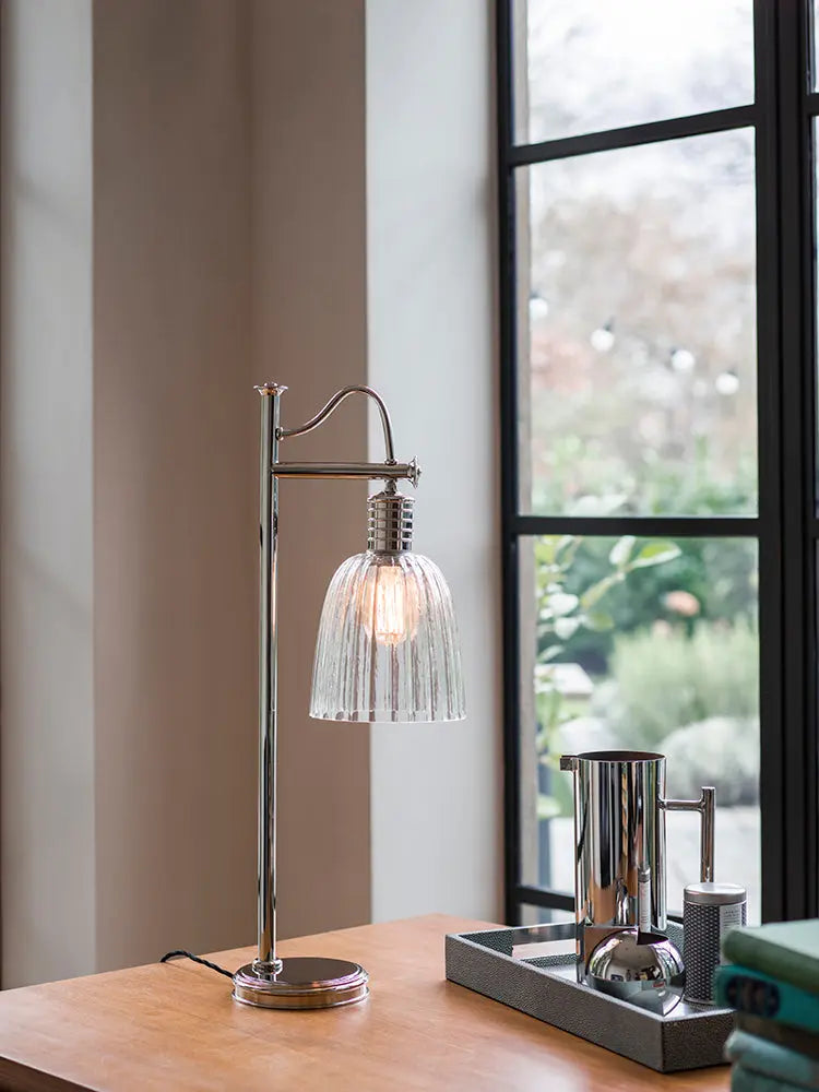 Douille Table Lamp - Polished Nickel — alternate product view 2