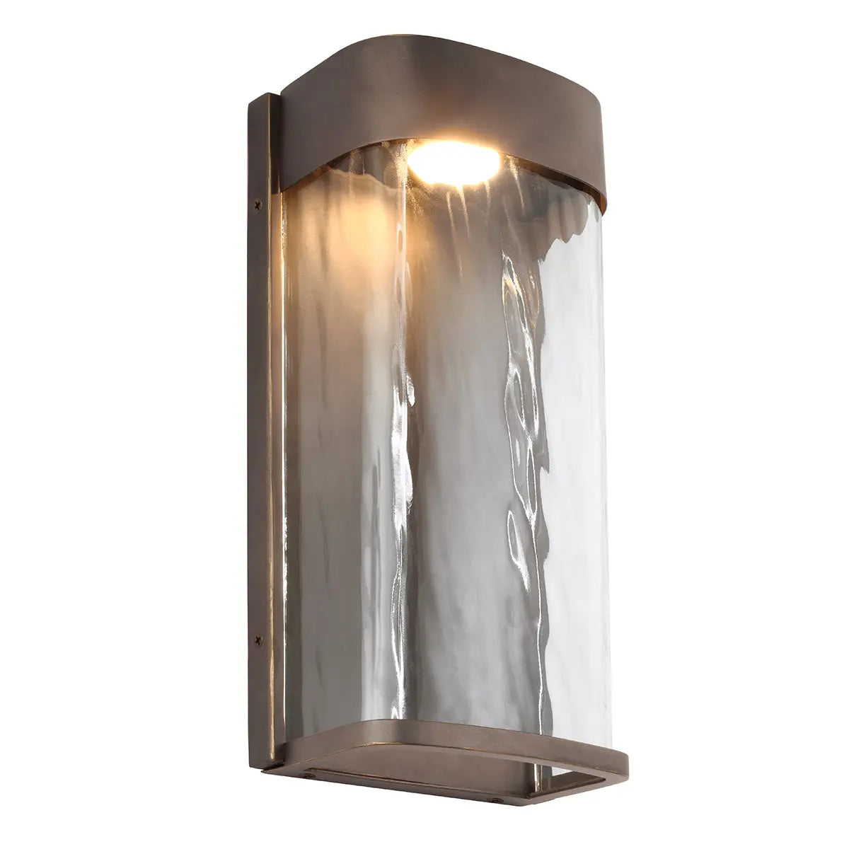 Bennie 1 Light Large LED Wall Light - Antique Bronze — product view