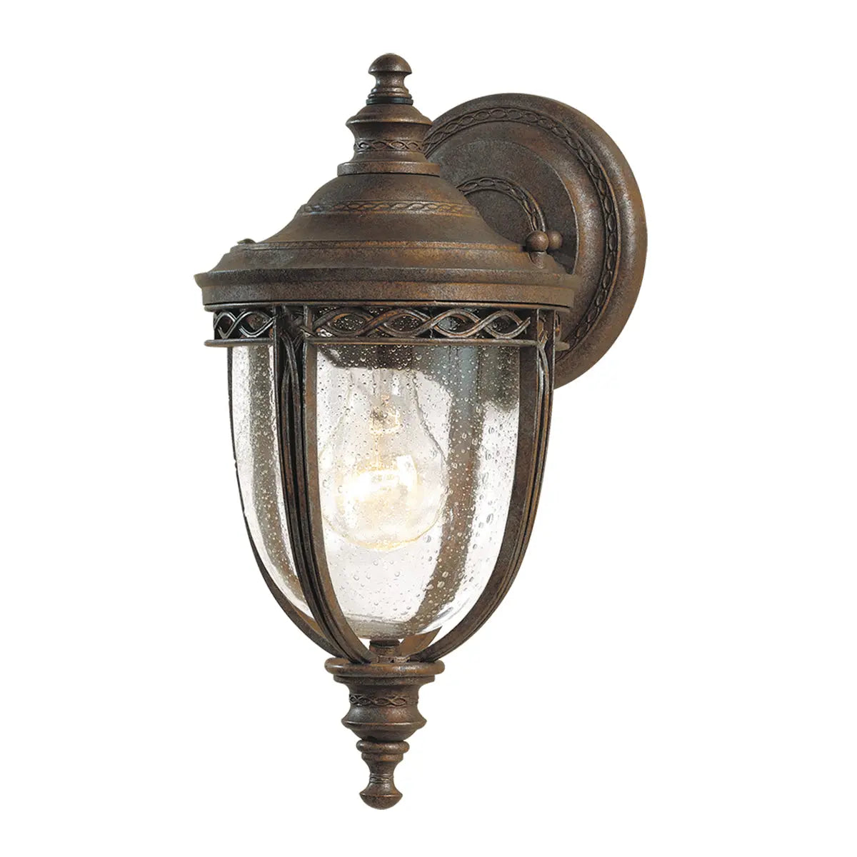 English Bridle Wall Lantern — product view
