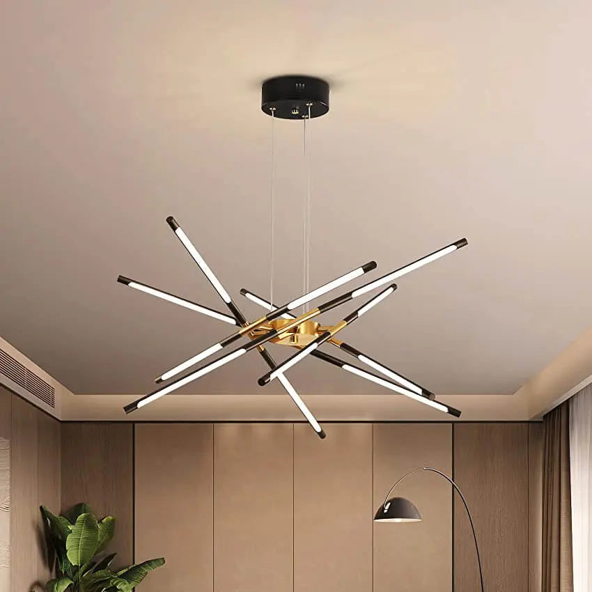 Creative Branch Acrylic Chandelier — alternate product view 1