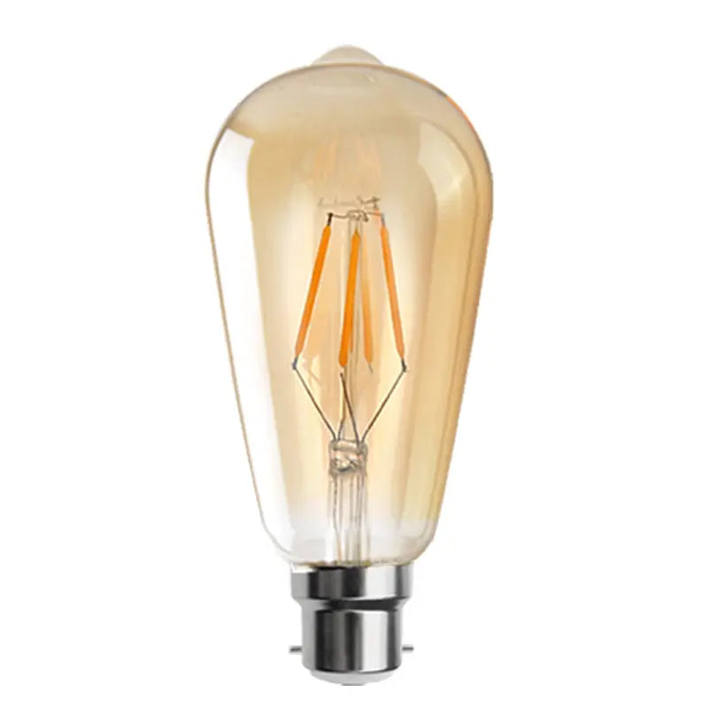 B22 4W Retro Filament LED Bulbs — product view
