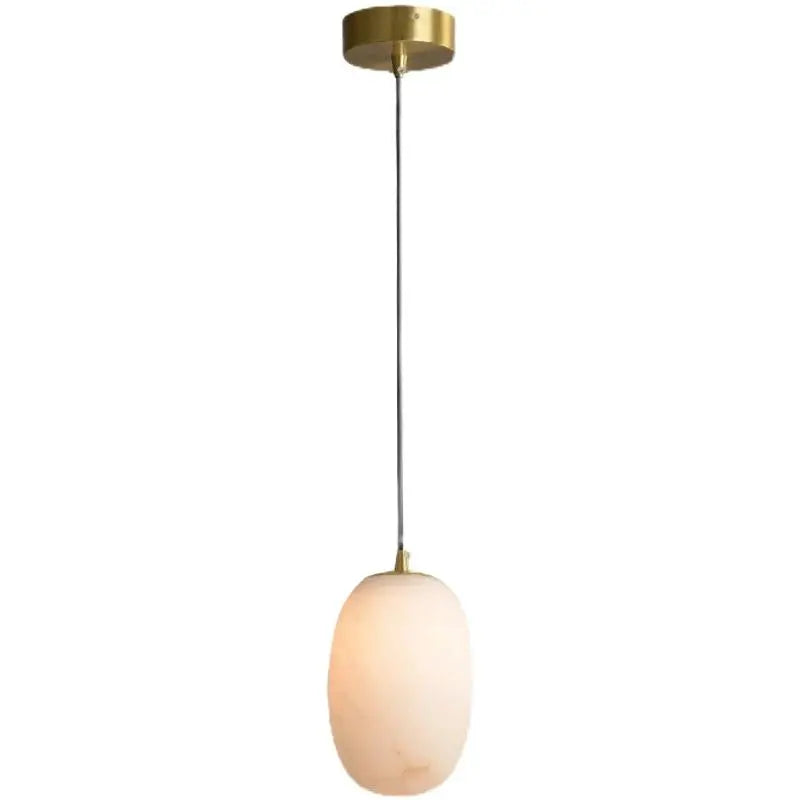 Modern Alabaster Decorative Pendant Light — product view