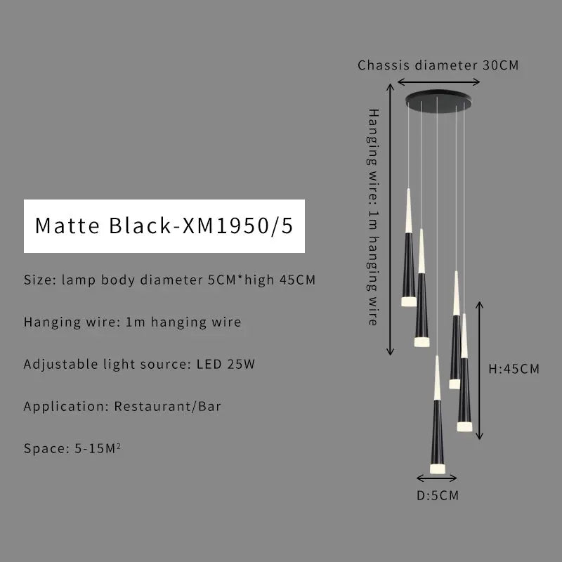 Duplex Stair Chandelier — alternate product view 11