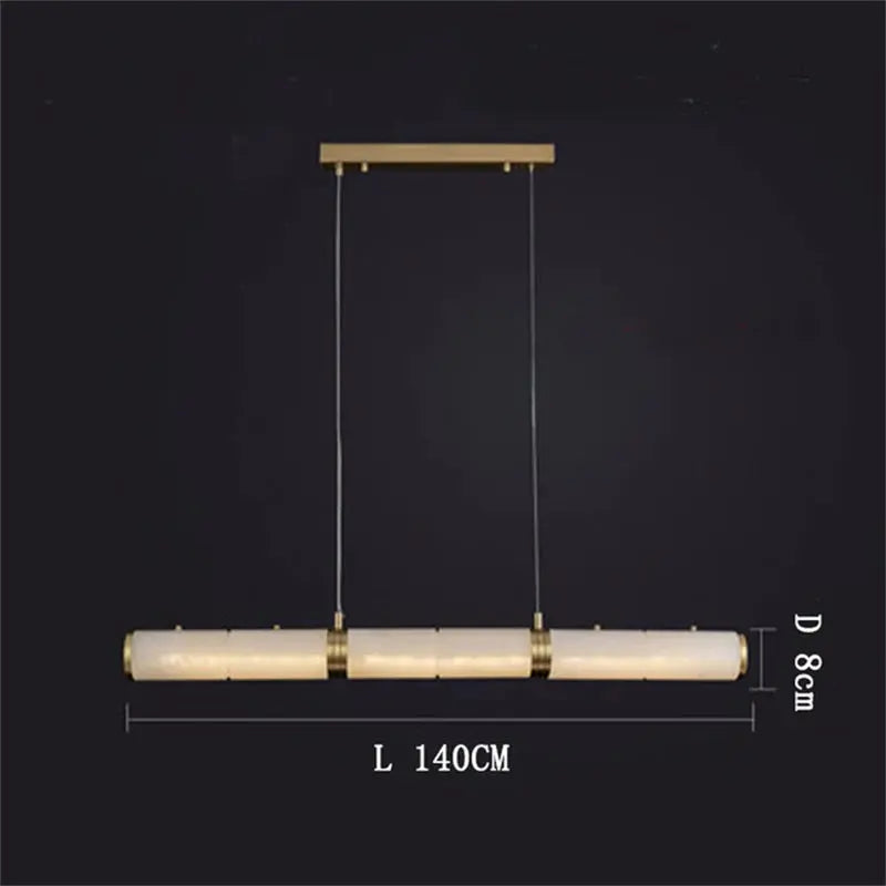 Alabaster Linear Chandelier — alternate product view 7