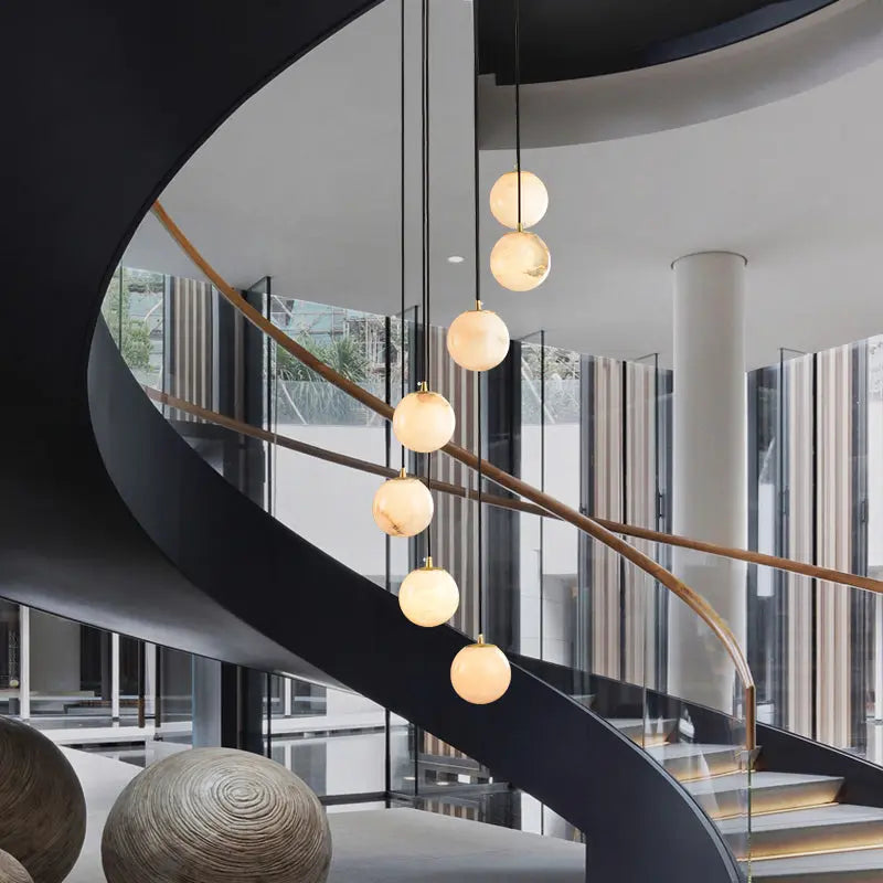Marble Chandelier Global Pendant — alternate product view 4