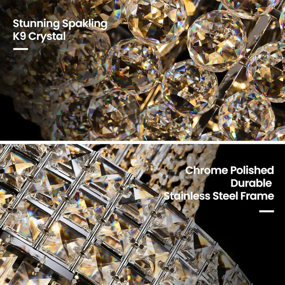 Modern Crystal Chandeliers for Dining Room — alternate product view 4
