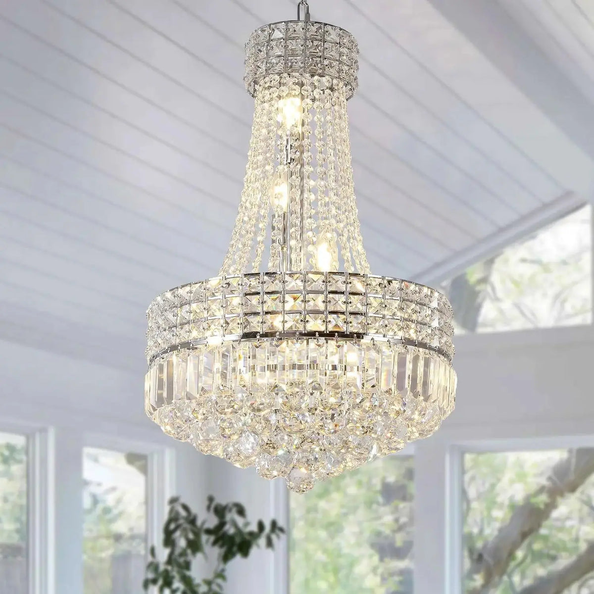 Modern Crystal Chandeliers for Dining Room — alternate product view 2