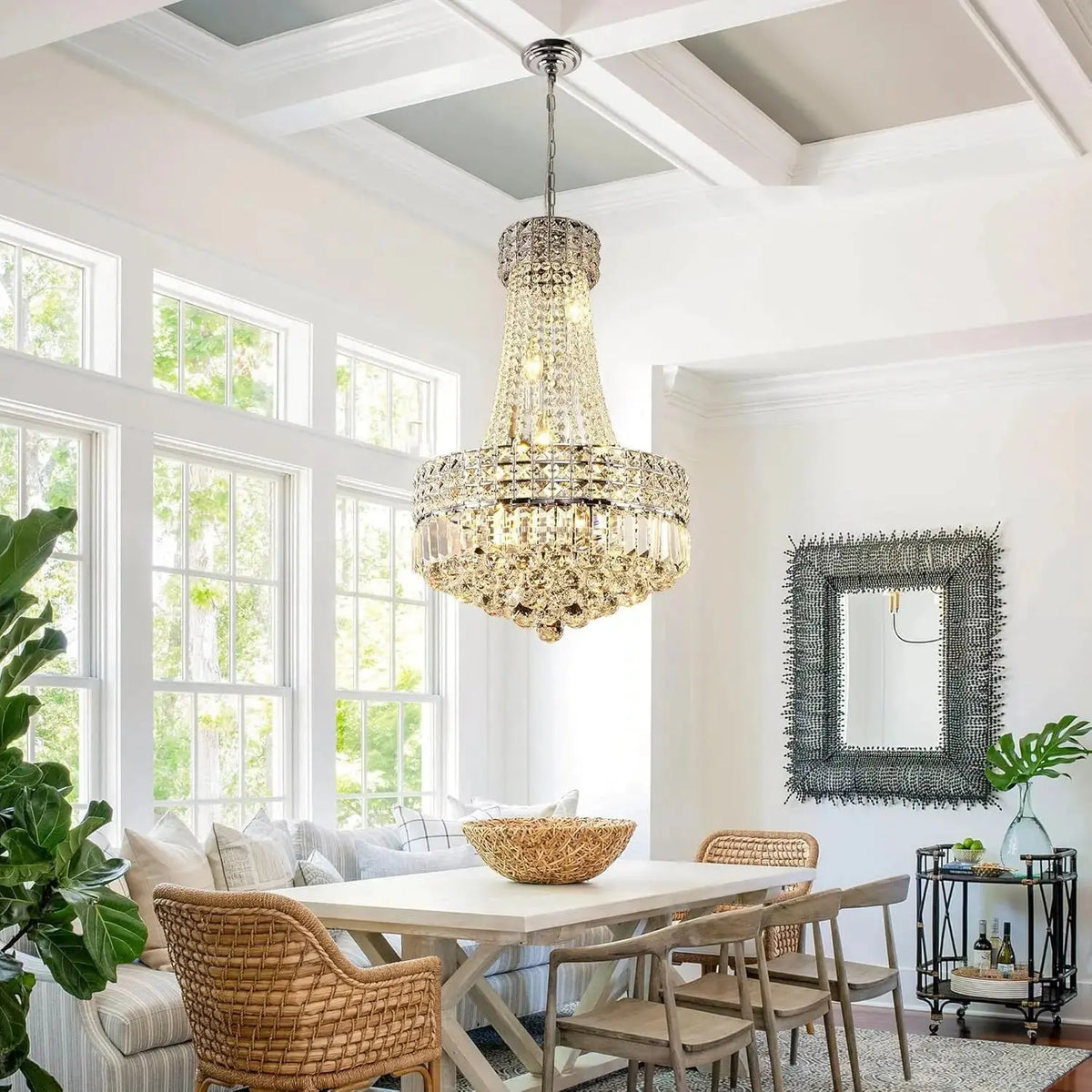Modern Crystal Chandeliers for Dining Room — alternate product view 1