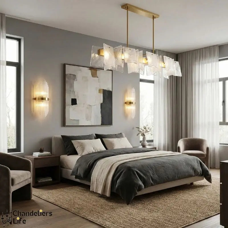 Crystal Designer Wall Light — close-up design detail
