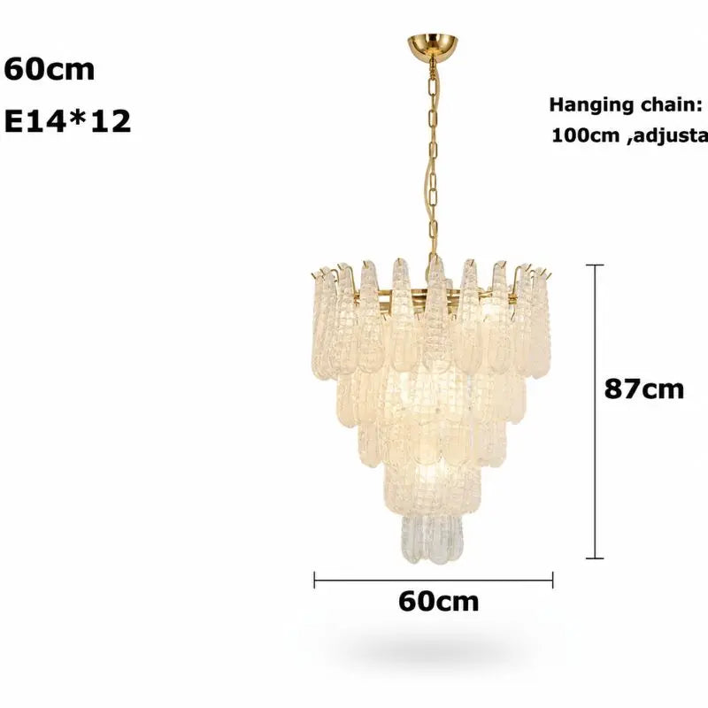 Glass Leaf Pendant Light — alternate product view 12