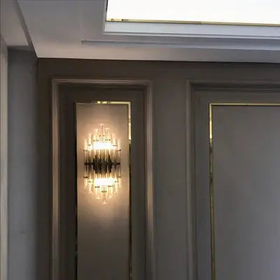 Nordic Iron Crystal Designer Wall Sconce — alternate product view 6