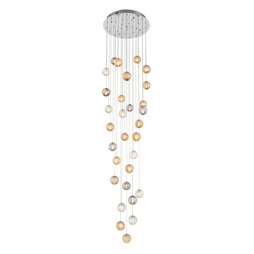 Modern Planets Staircase Chandelier — alternate product view 1