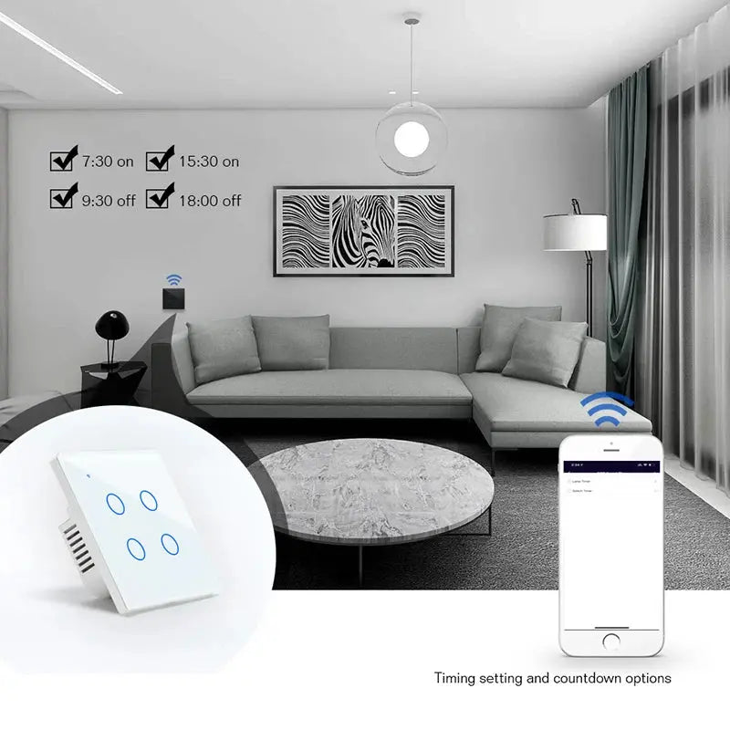 Wifi Smart Touch Switch — alternate product view 4