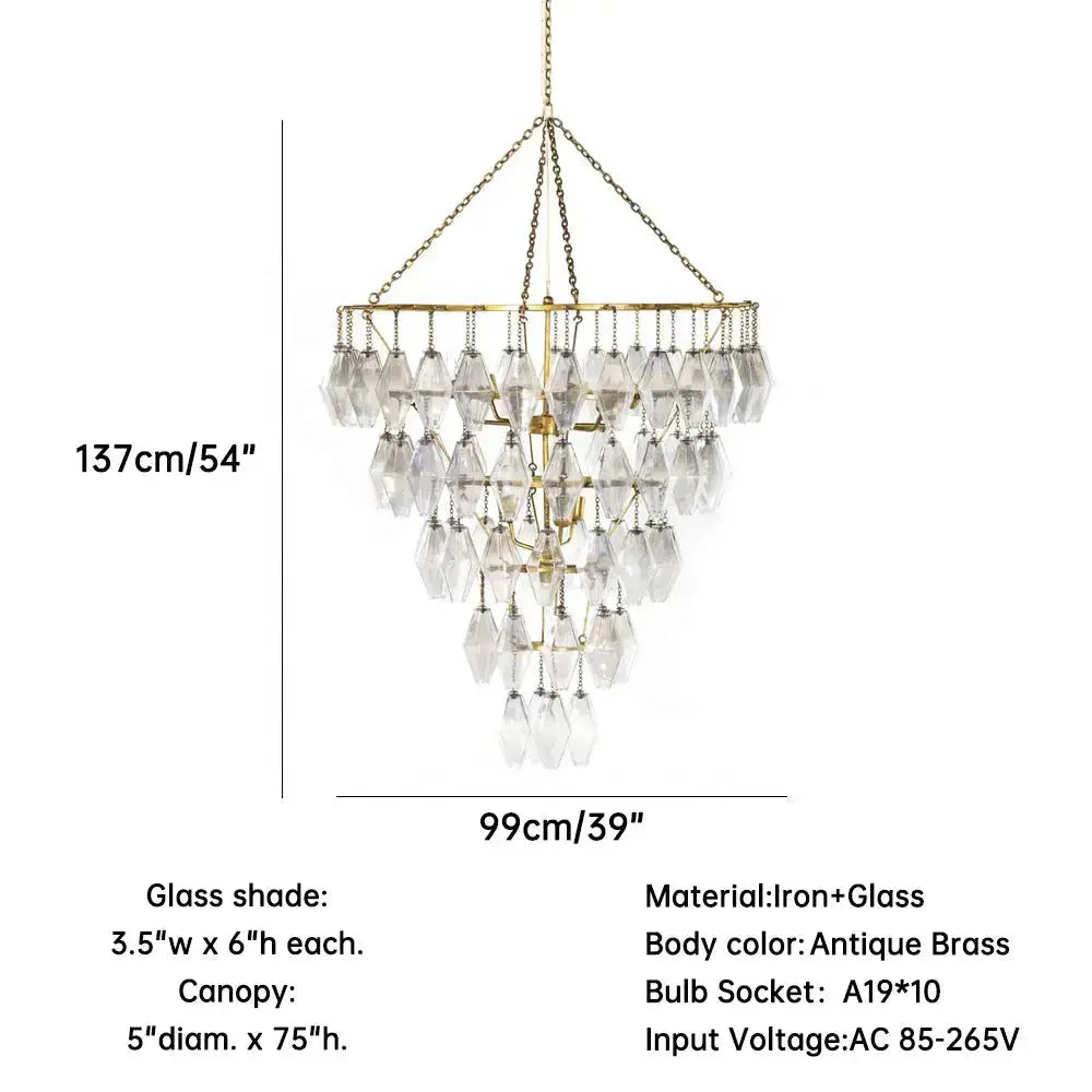 Modern Glass Pendant Light — alternate product view 9