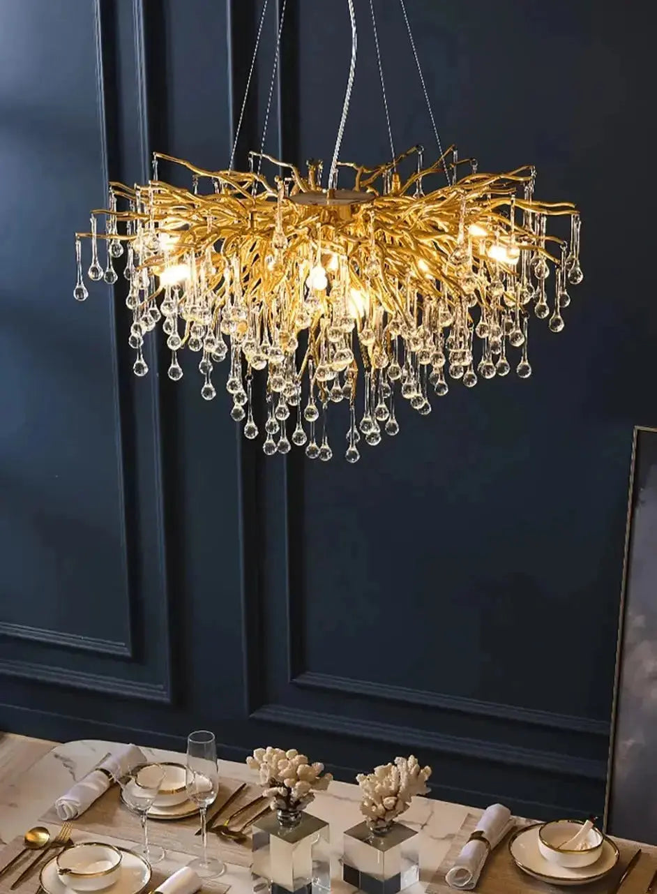 Unique Luxury Crystal Chandelier For Living Room — alternate product view 4