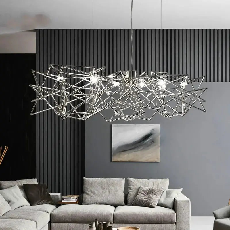 Nordic Modern Restaurant LED Chandeliers — alternate product view 3