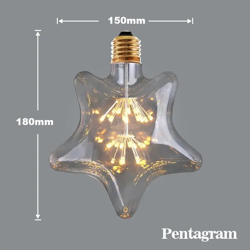 LED Edison Vintage Starry Sky Lamp — alternate product view 9