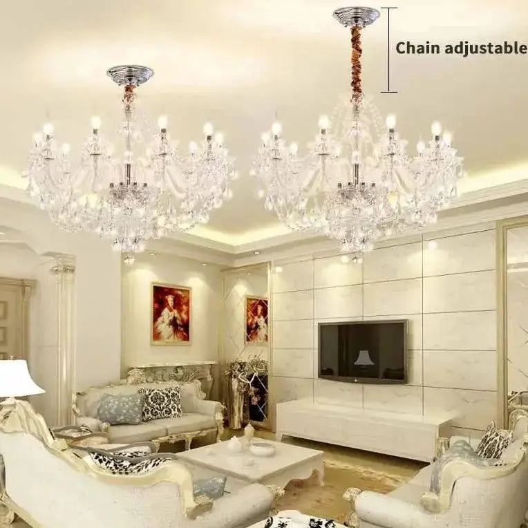 Buckingham Crystal Chandelier — alternate product view 12