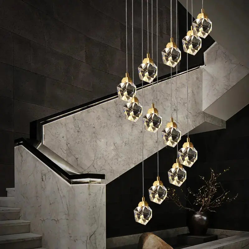 Iris Copper Designer Pendant Light — alternate product view 2