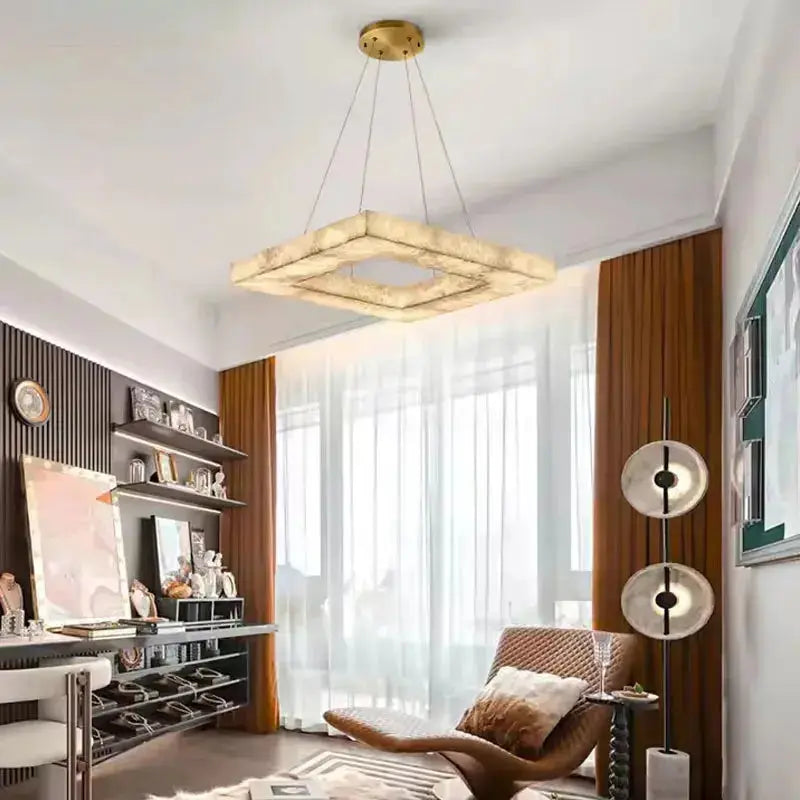 Spanish Marble Alabaster Lamp — product view