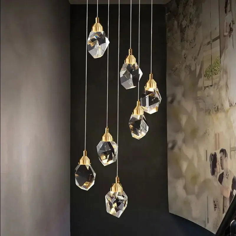 Iris Copper Designer Pendant Light — alternate product view 4