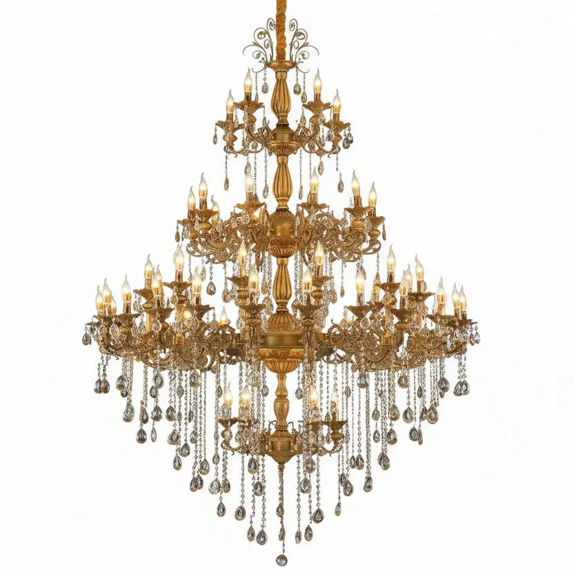 Luxurious Huge Crystal Chandelier — alternate product view 1
