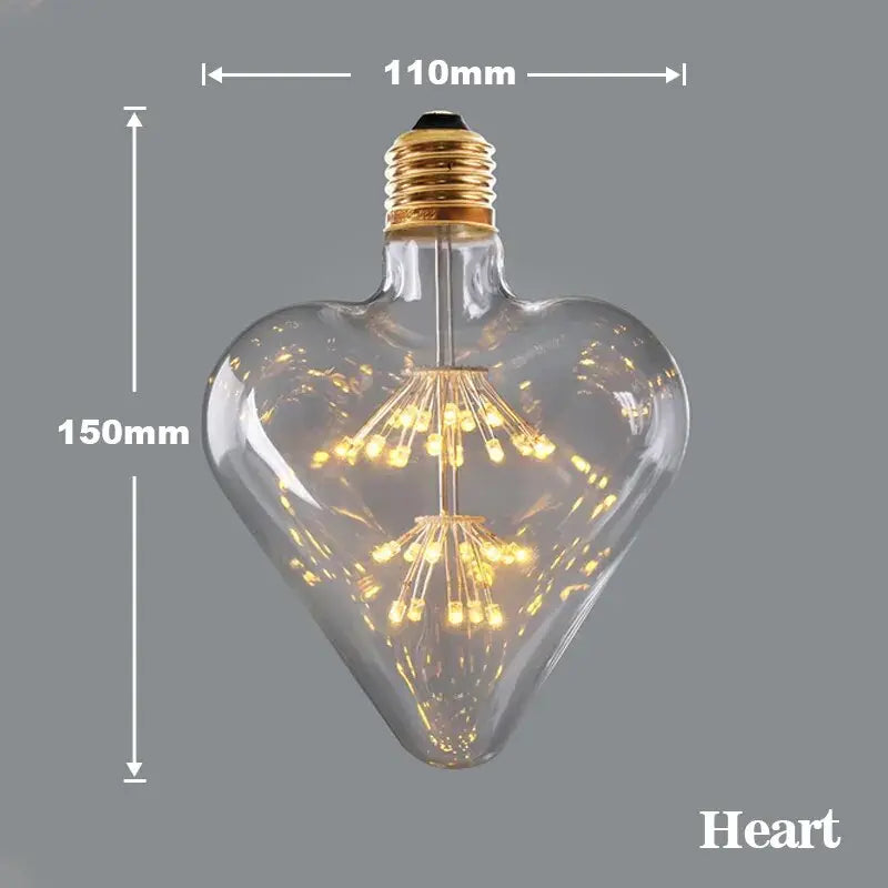 LED Edison Vintage Starry Sky Lamp — alternate product view 10