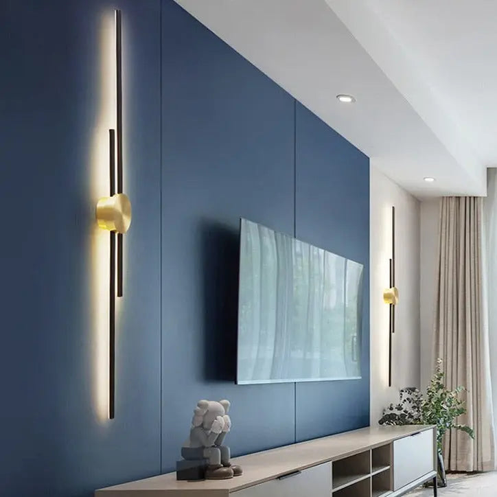Luxury Minimalist Creative Copper Wall Light — alternate product view 5