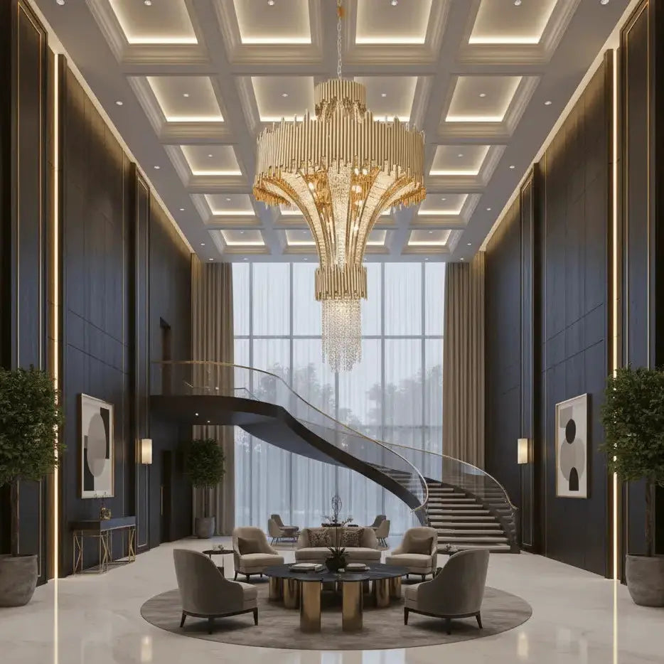Hotel Lobby Chandelier — product view