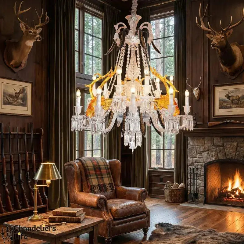Deer Antler Chandelier — product view
