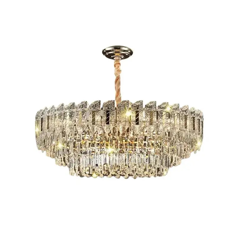 Crystal Hanging Living Room Chandelier — alternate product view 1
