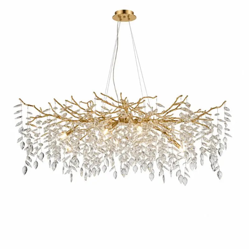 Modern Dining Branch Chandelier — shown in an interior setting