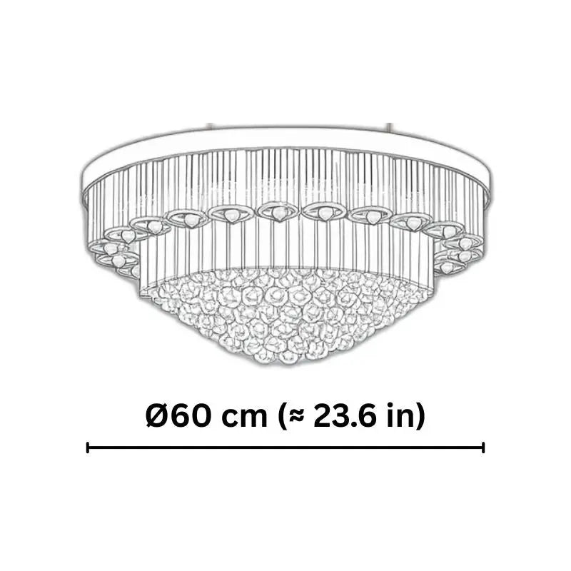 Luxury Crystal Ceiling Chandelier — alternate product view 11