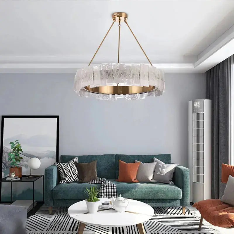 Cloud Glass Modern Chandelier — product view