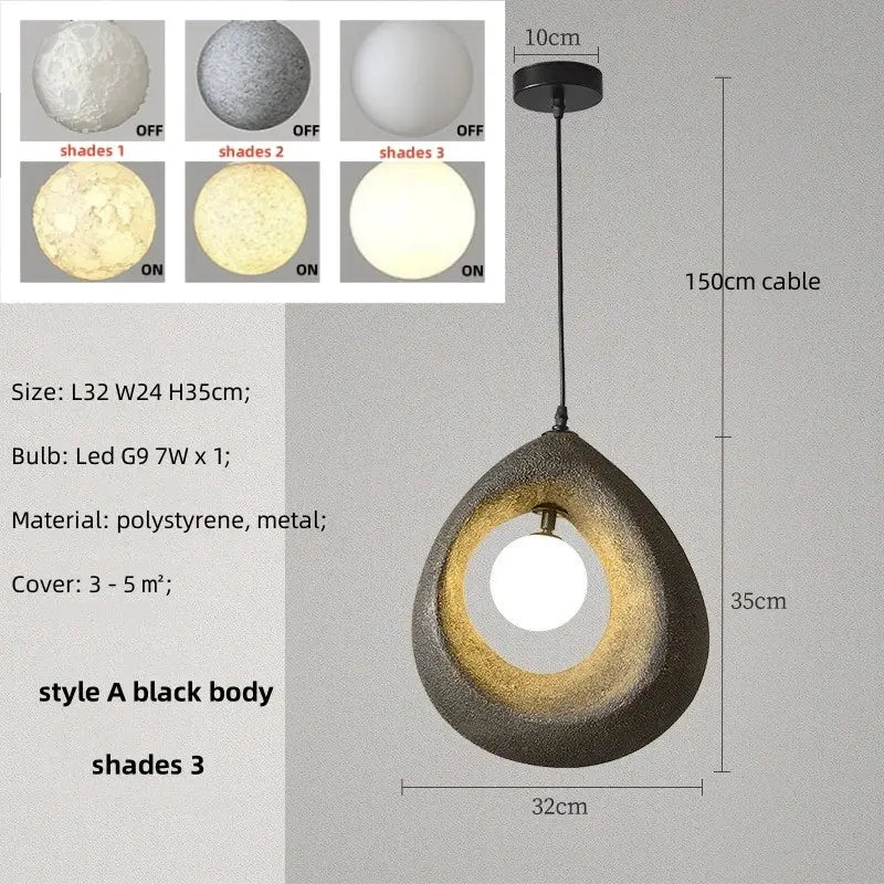 Pendant Wabi Sabi Dining Room Lights — alternate product view 13