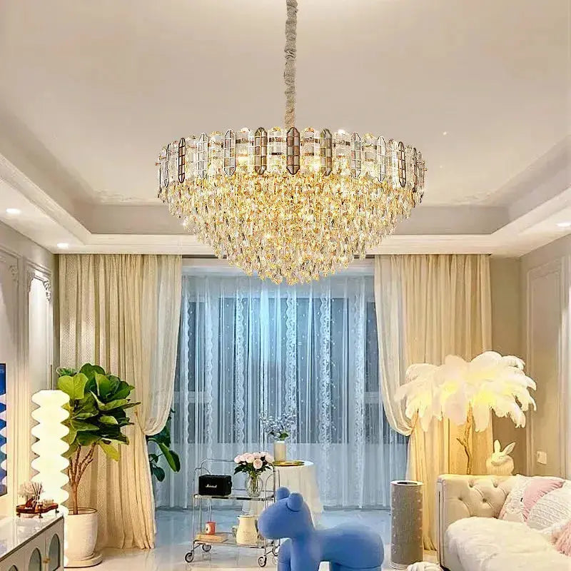 Nordic Bedroom Crystal Chandelier — alternate product view 7