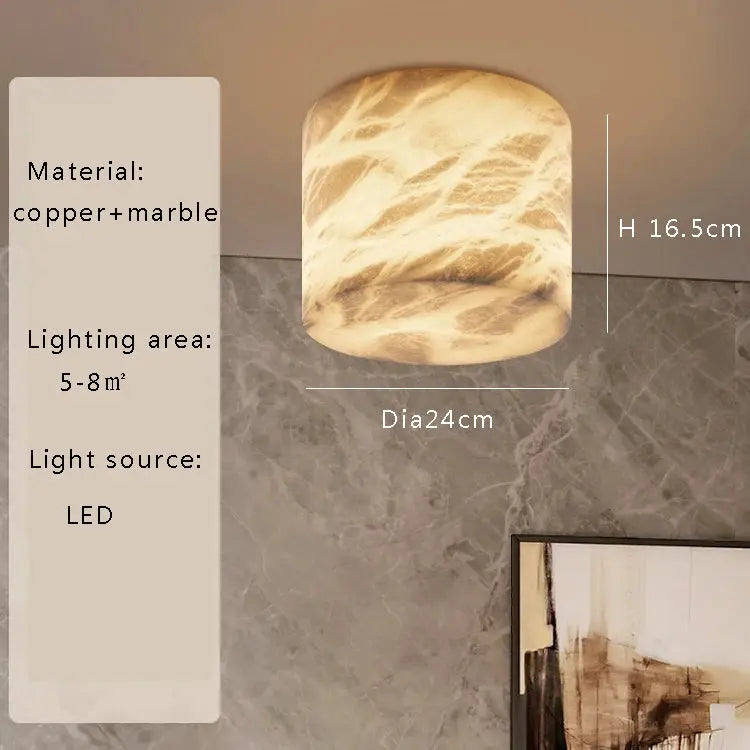 Marble Ceiling Lamp — alternate product view 6