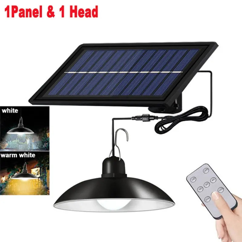 Solar Double-Head Lights Outdoor Waterproof — alternate product view 2