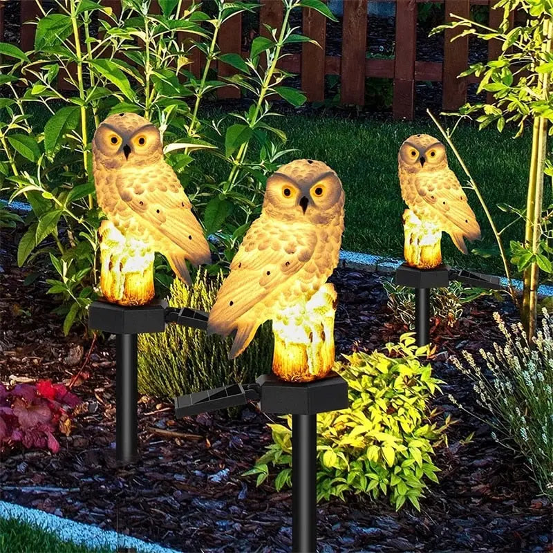 Solar Owl Garden Light — alternate product view 3