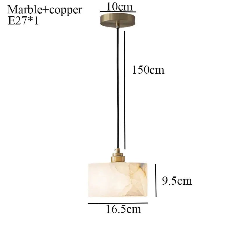 Marble Luxury Pendant Light — alternate product view 7