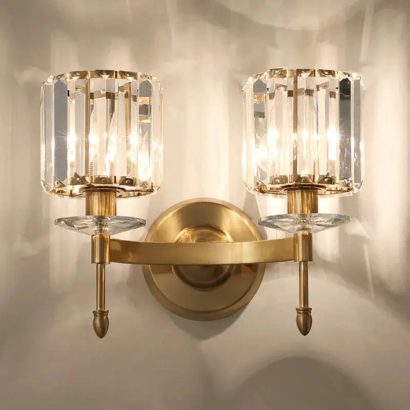 Nordic Crystal Iron Wall Lamp — alternate product view 3