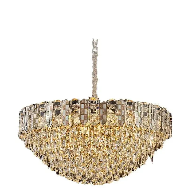 Nordic Bedroom Crystal Chandelier — alternate product view 1