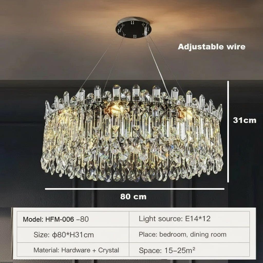 Luxury Crystal Elegant Chandelier — alternate product view 5