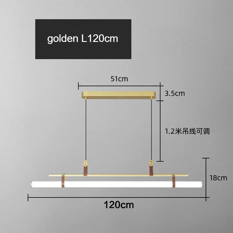 Nordic Minimalist Kitchen Island Lamp — alternate product view 6