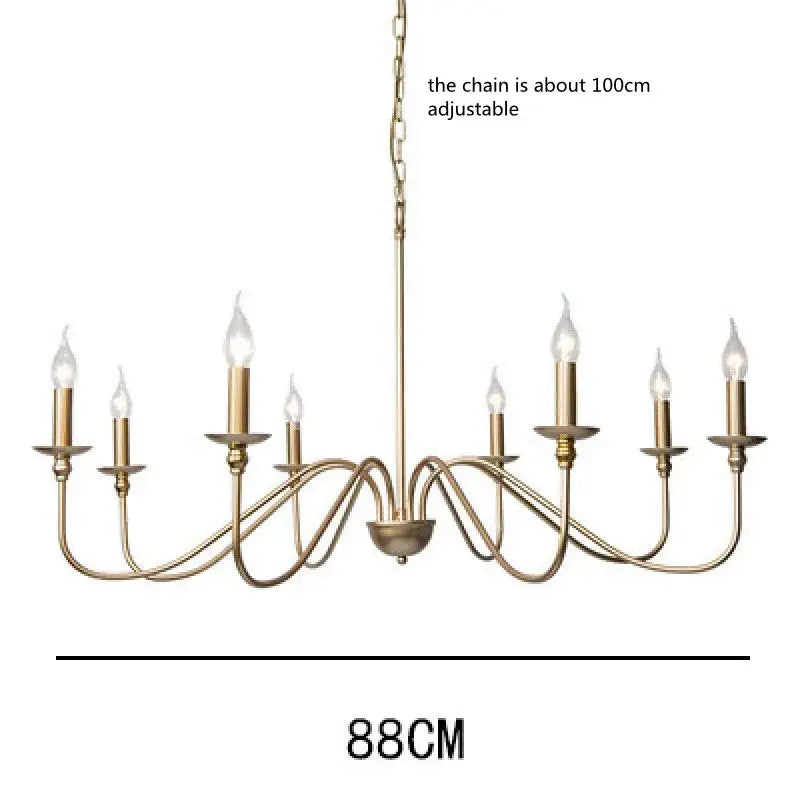 American Style Lighting Chandelier — alternate product view 11