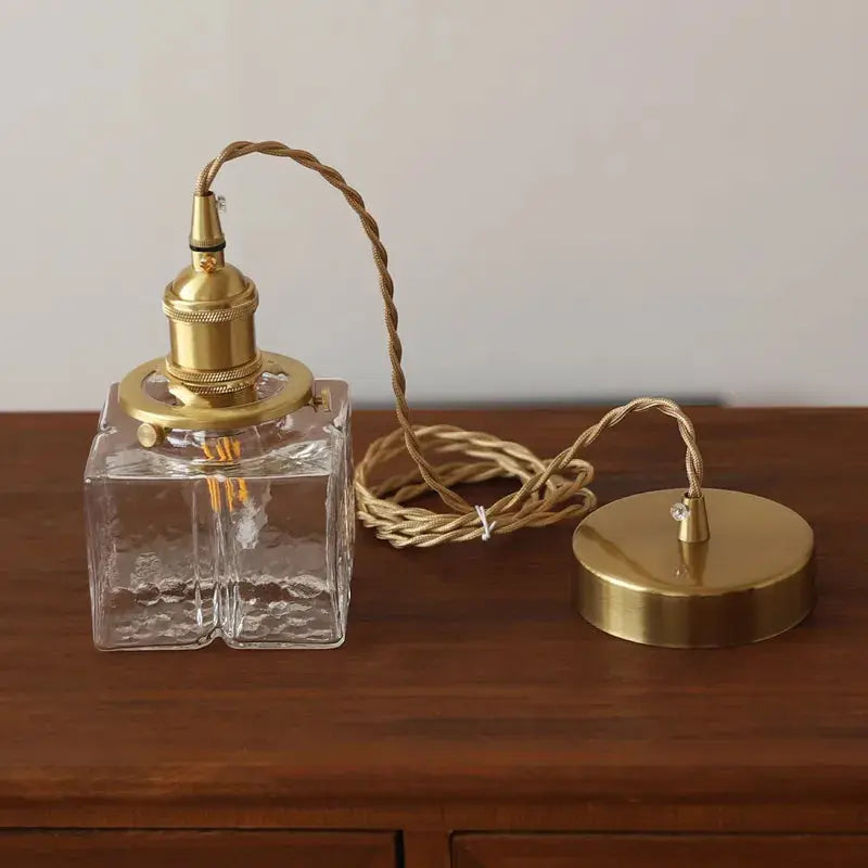 Japanese Pendant Lamp Amber — alternate product view 1