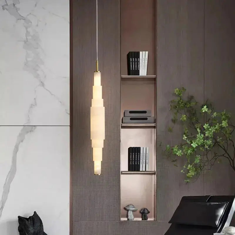 Bedroom Marble Pendant Lamp — alternate product view 3