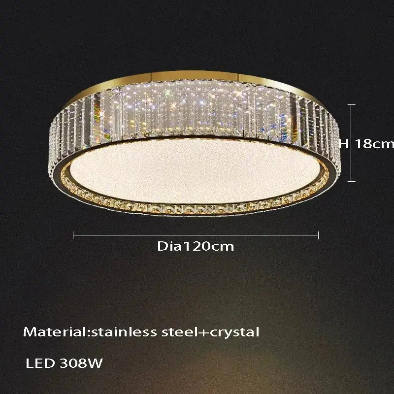 Luxury Crystal Ceiling Lamp — alternate product view 9