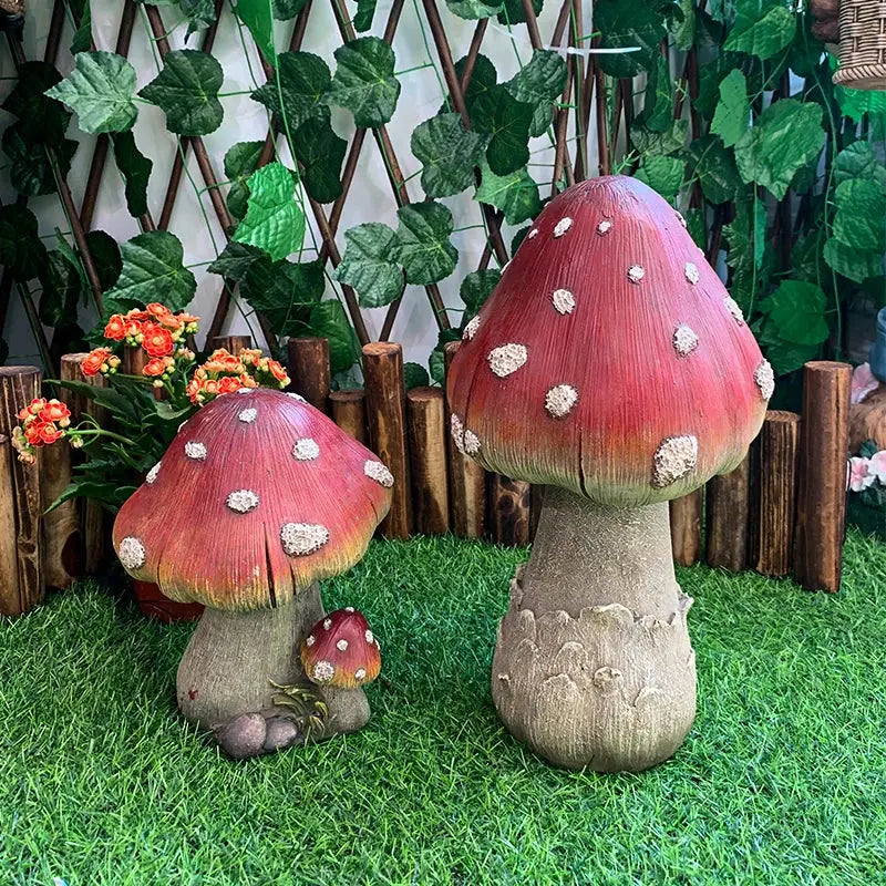 Creative Mushroom Garden Decoration — alternate product view 2